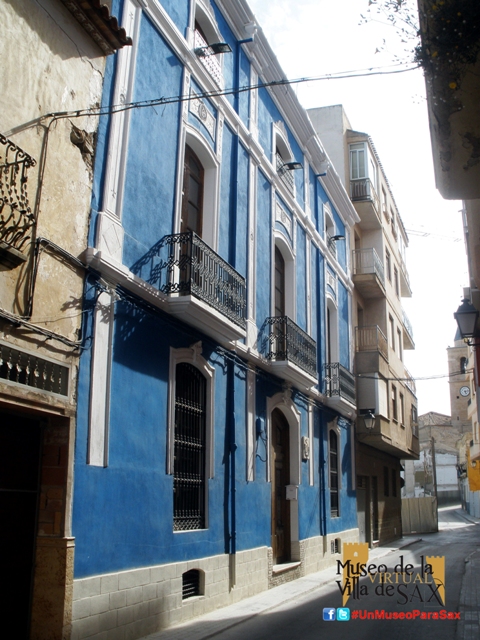 La fachada de la casa de Tomás Bernabé Gil